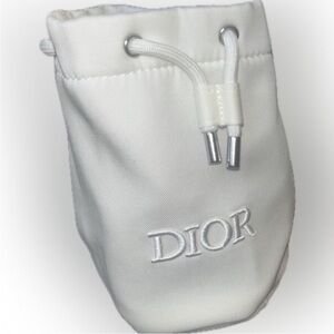 Dior Makeup/Cosmetic drawstring pouch
